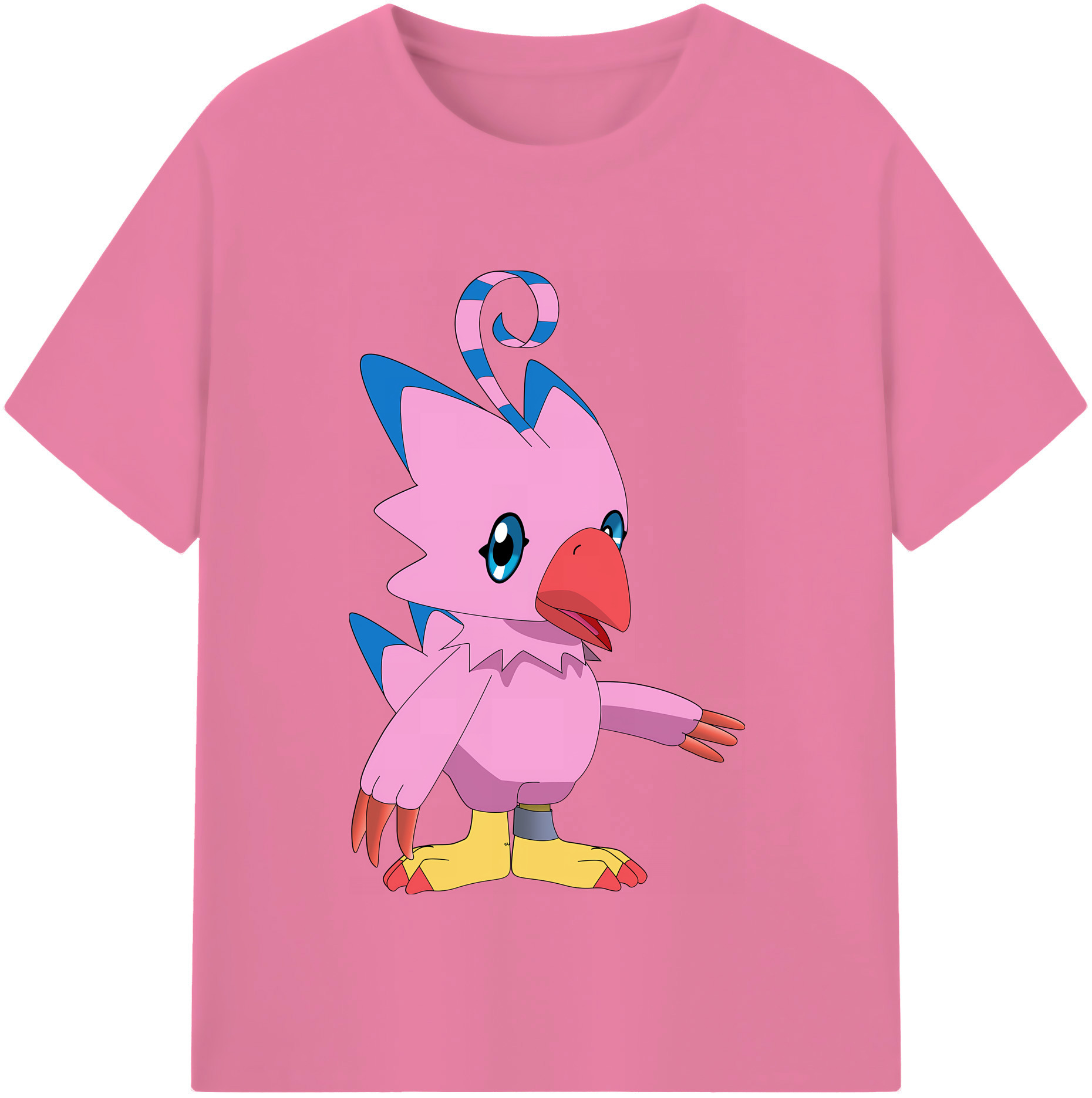 （画像用） Digimon デジタルモンスター/デジモン 綿100％半袖Tシャツ（フロントプリント）